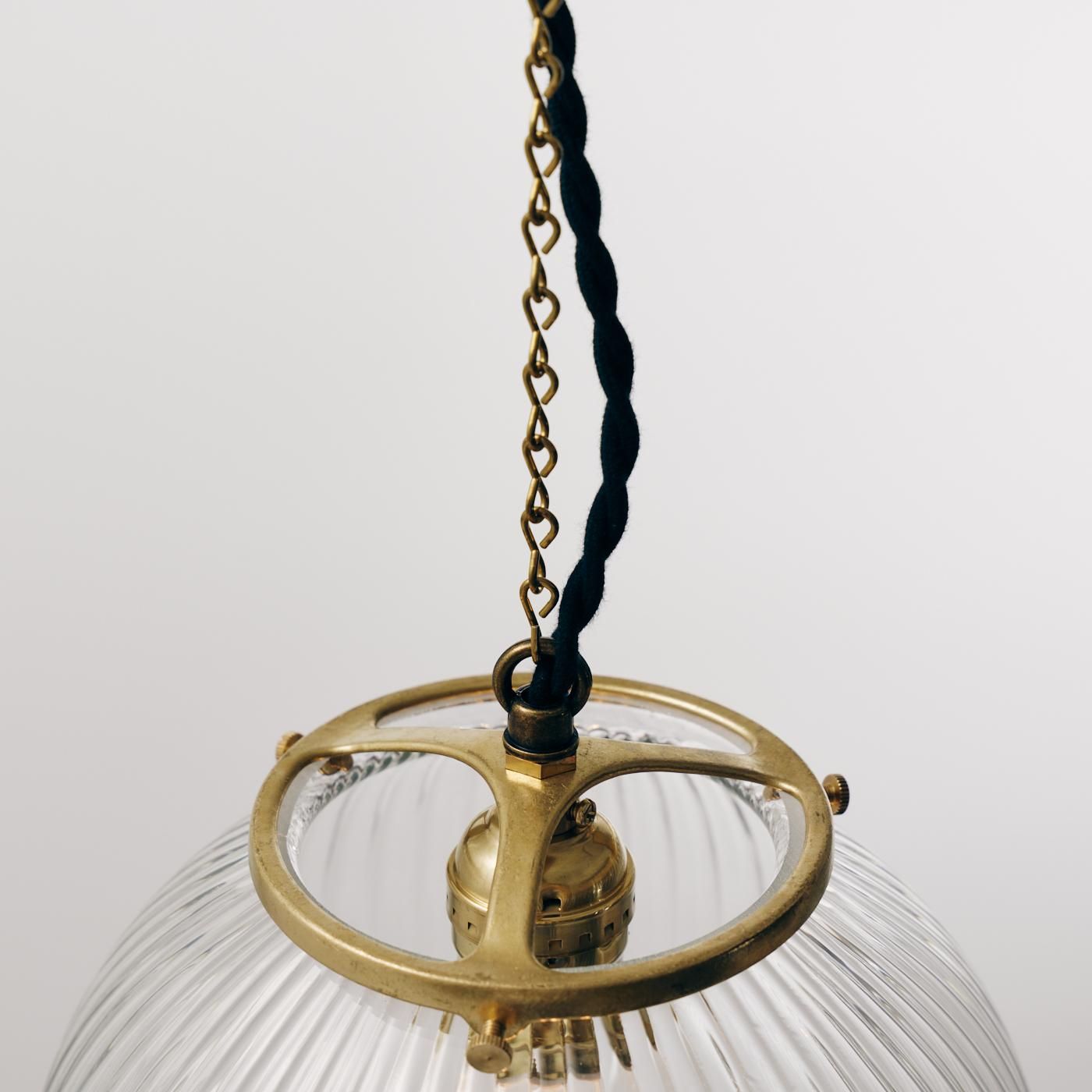 OPL021 GLASS SHADE LAMP - POINT NO.39｜東京｜五反田｜真鍮