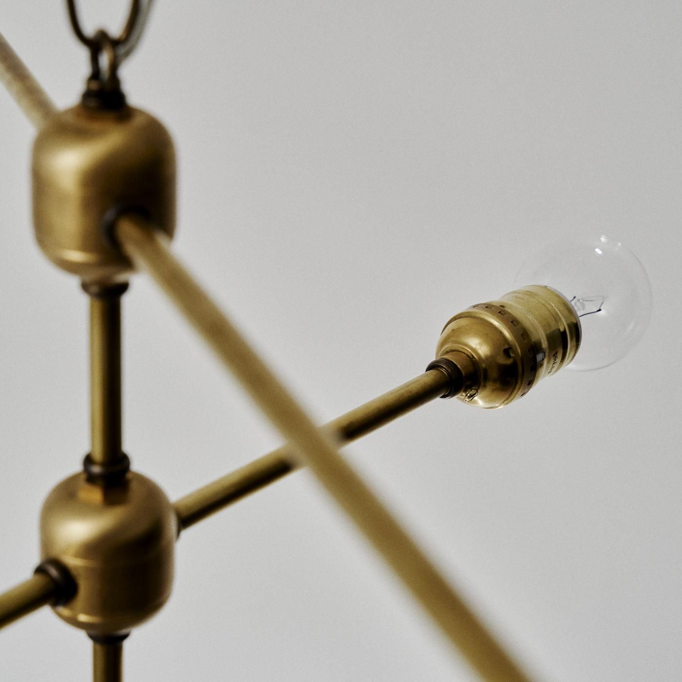 OCH011 6 BULBS LIGHT - POINT NO.39｜東京｜五反田｜真鍮照明