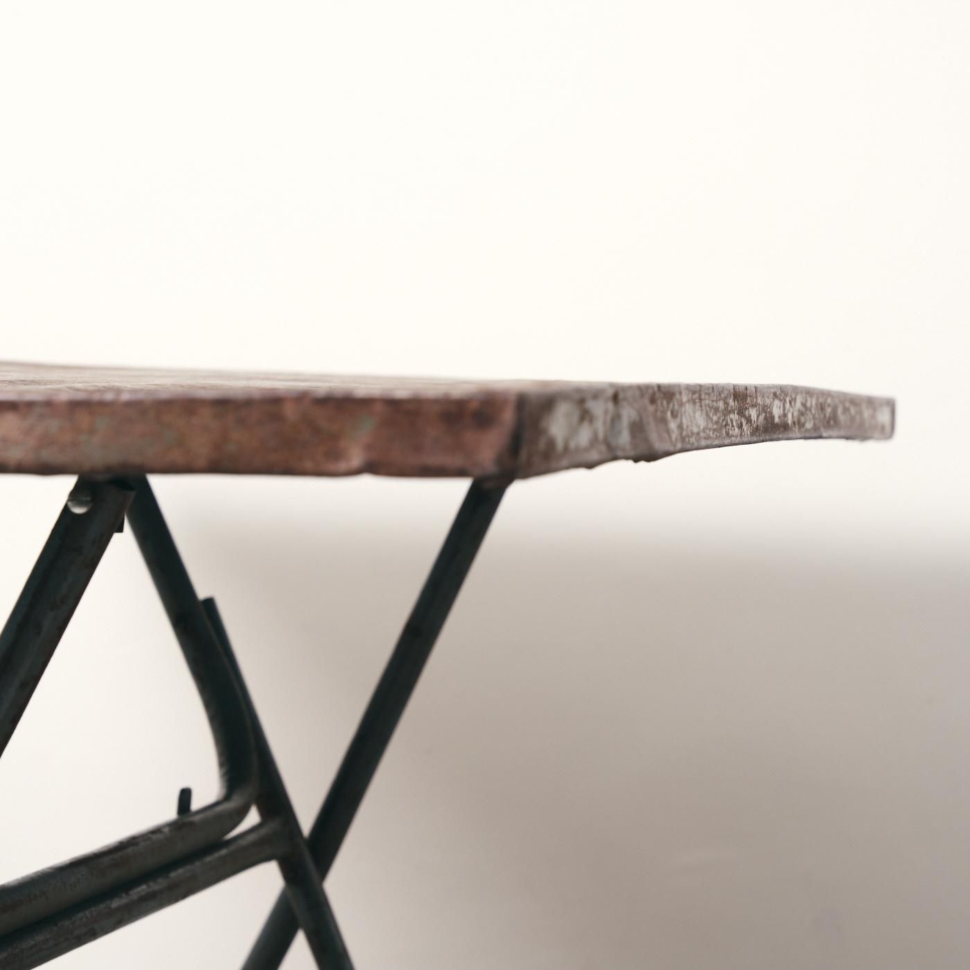 ヴィンテージ　ホールディングテーブル IRON FOLDING TABLE - POINT NO.39｜東京｜目黒｜真鍮照明