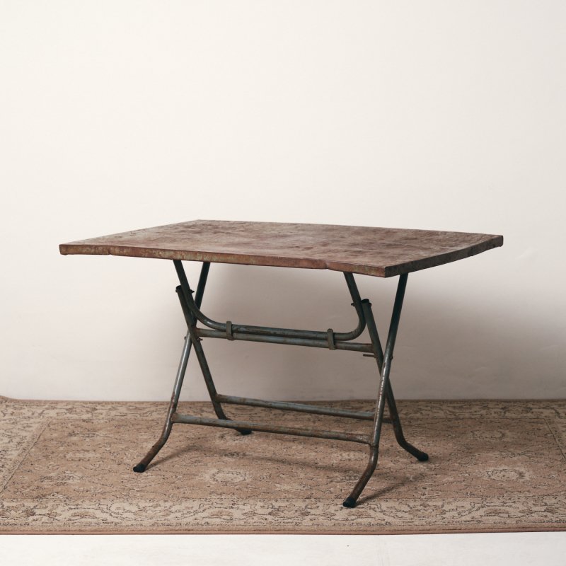 IRON FOLDING TABLE<br>ơ  եǥ󥰥ơ֥