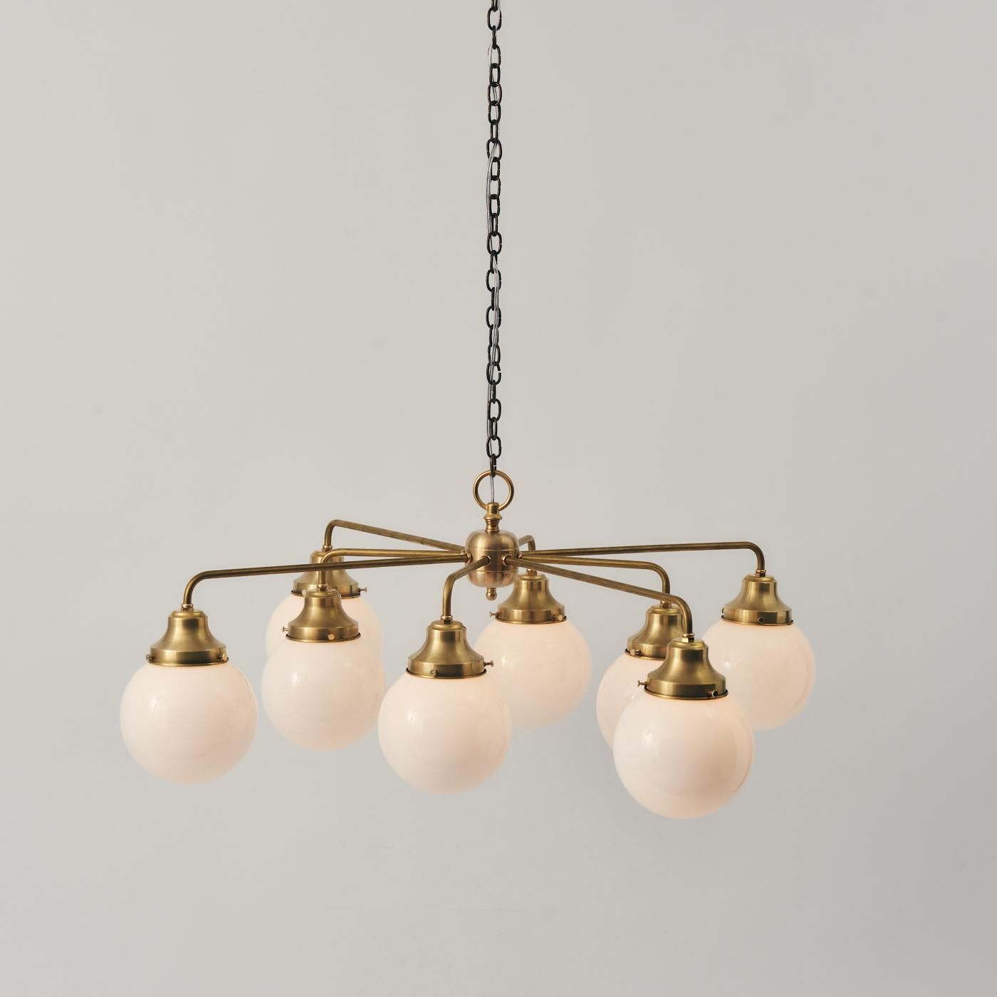 OCH016 8 BULBS CHANDELIER - POINT NO.39｜東京｜五反田｜真鍮