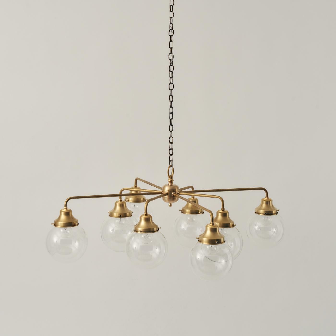 OCH016 8 BULBS CHANDELIER - POINT NO.39|東京|目黒|真鍮 OCH016 8 BULBS CHANDELIER - POINT NO.39|東京|目黒|真鍮