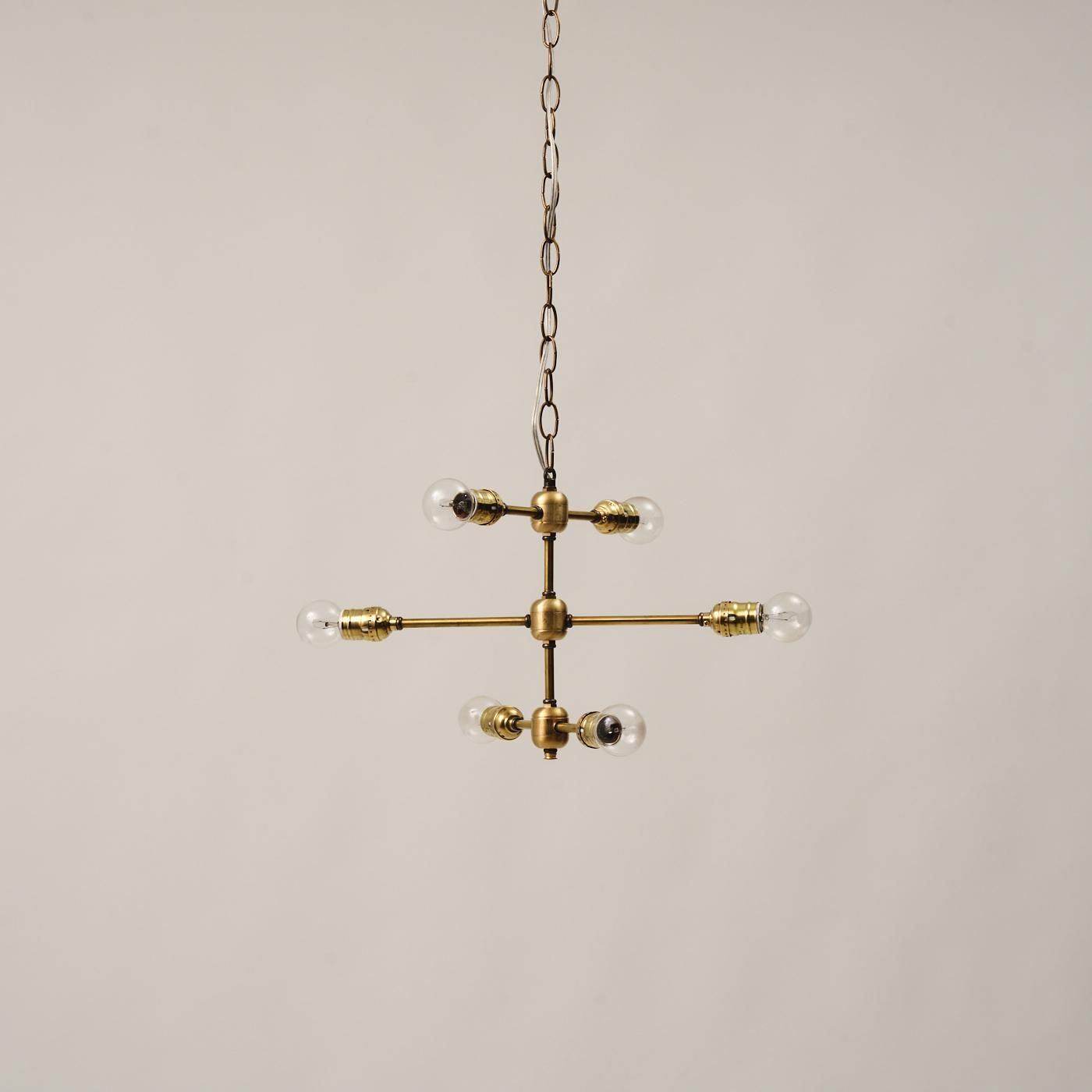 【未開封新品】point no.39 6灯シャンデリア一式 OCH011 6 BULBS LIGHT - POINT NO.39｜東京｜五反田｜真鍮照明