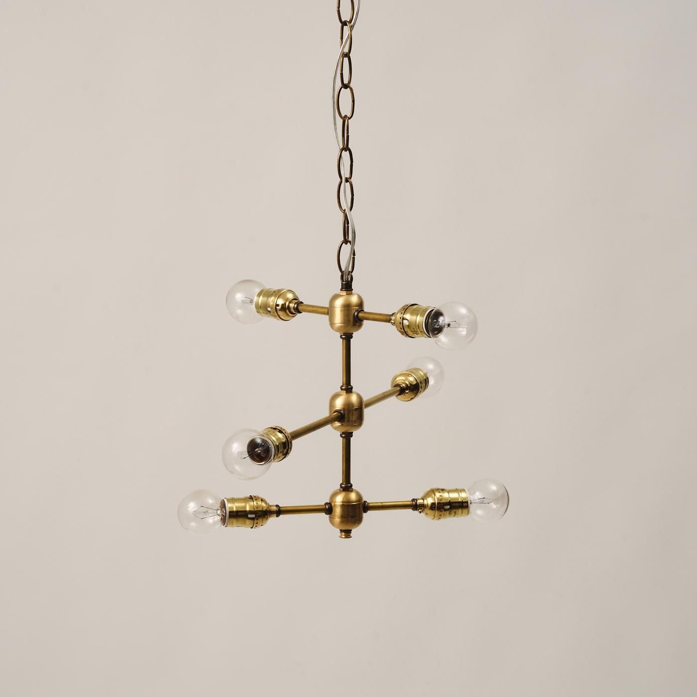 【未開封新品】point no.39 6灯シャンデリア一式 OCH005 6 BULBS LIGHT - POINT NO.39｜東京｜五反田｜真鍮照明