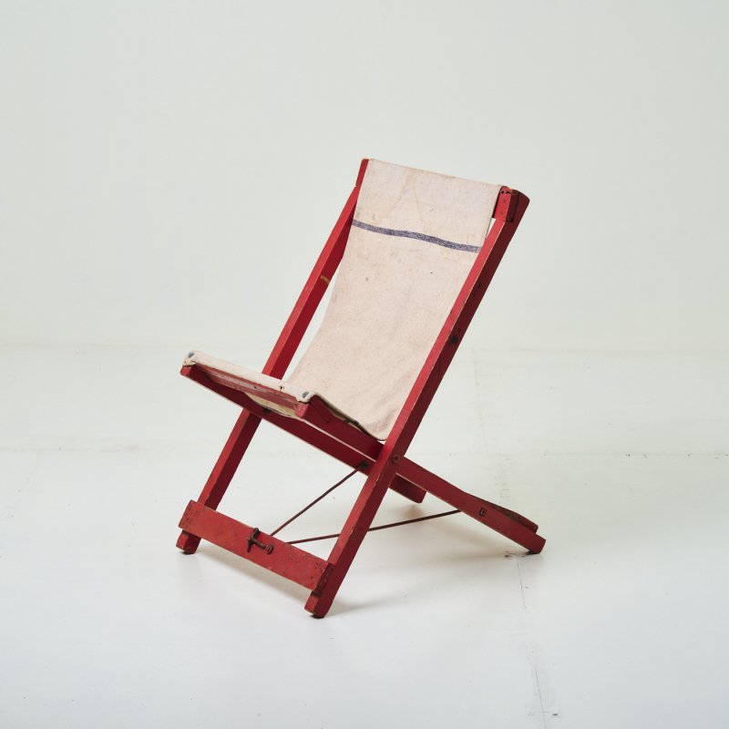 KIDS DECK CHAIR B<br>ヴィンテージ キッズ デッキチェア B