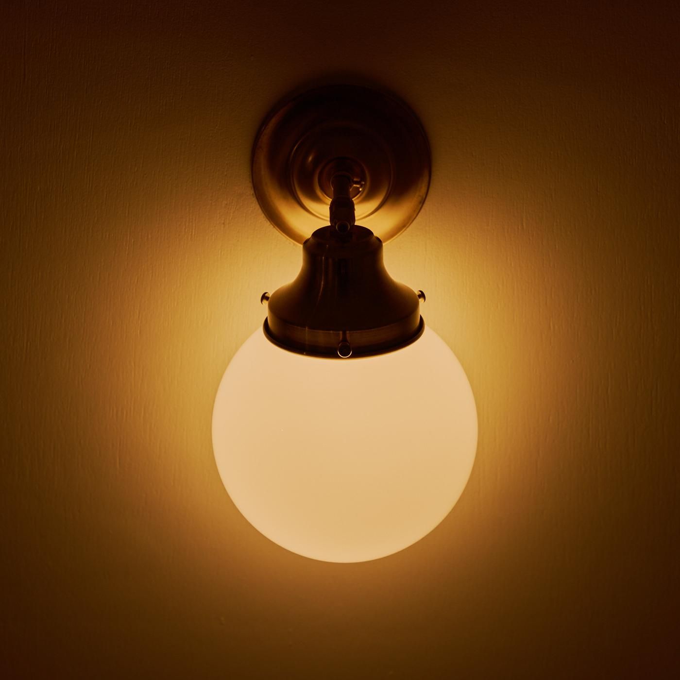 OBL034 GLASS SHADE BRACKET LAMP - POINT NO.39｜東京｜五反田