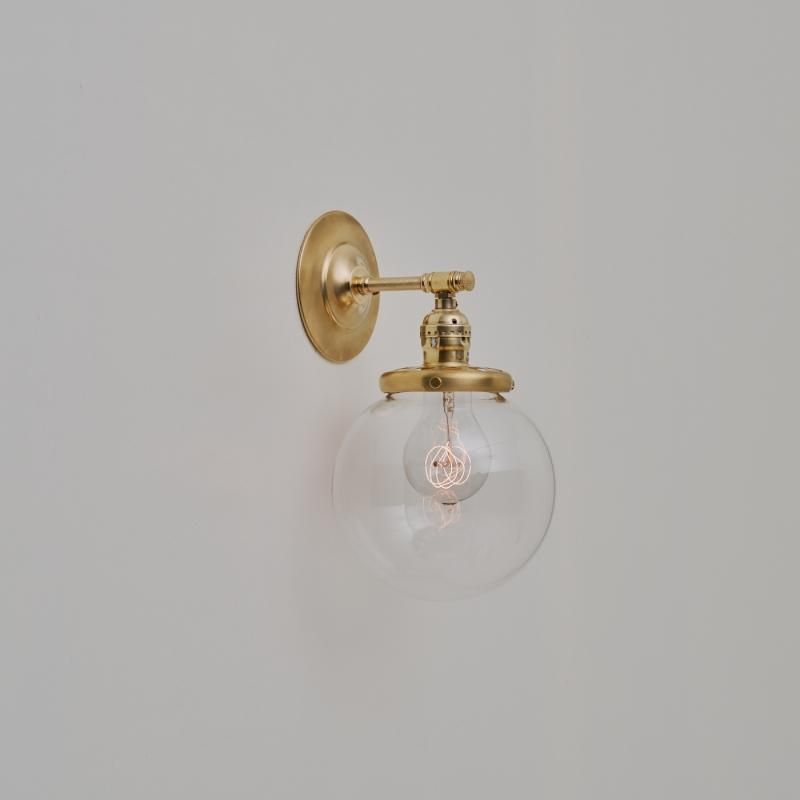 OBL035-CL <br> GLASS SHADE BRACKET LAMP CL / 﫥饹ɥ֥饱åȥס6ܰʹߤϤͽ