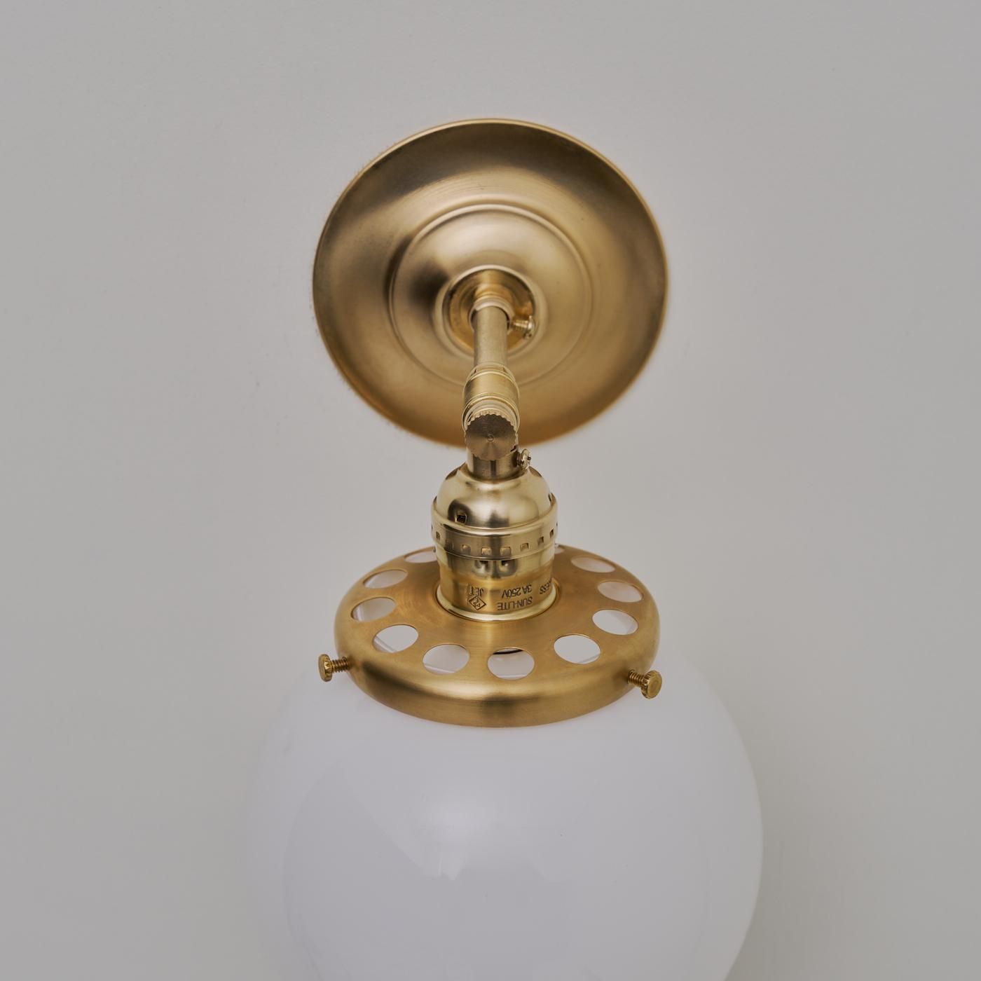 CAL O LINE レミレリーフフード付きジャケット L ブラック OBL033-WH GLASS SHADE BRACKET LAMP - POINT NO.39｜東京
