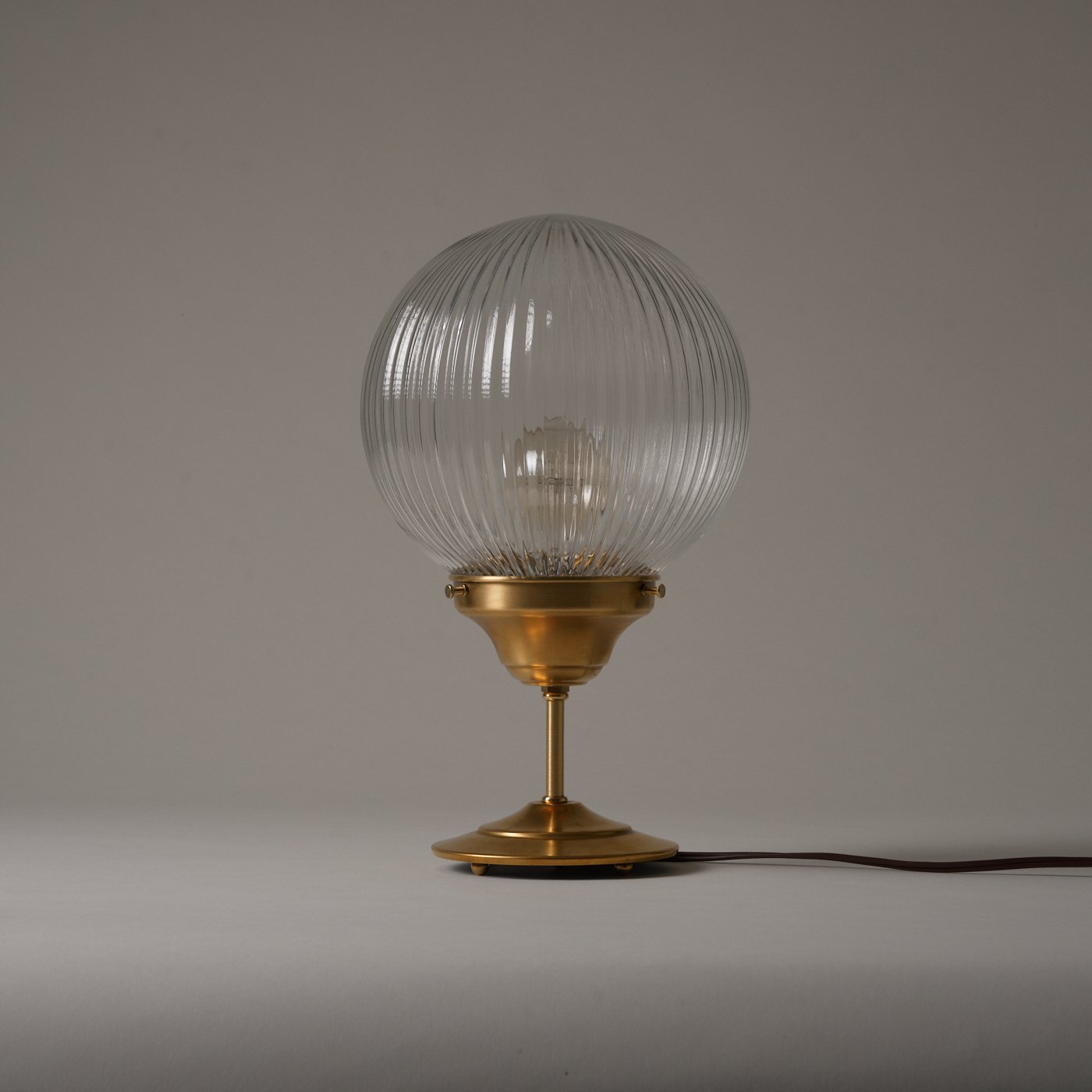 OSL090B-LC GLASS SHADE STAND LIGHT - POINT NO.39｜東京｜目黒｜真鍮照明｜ヴィンテージ家具
