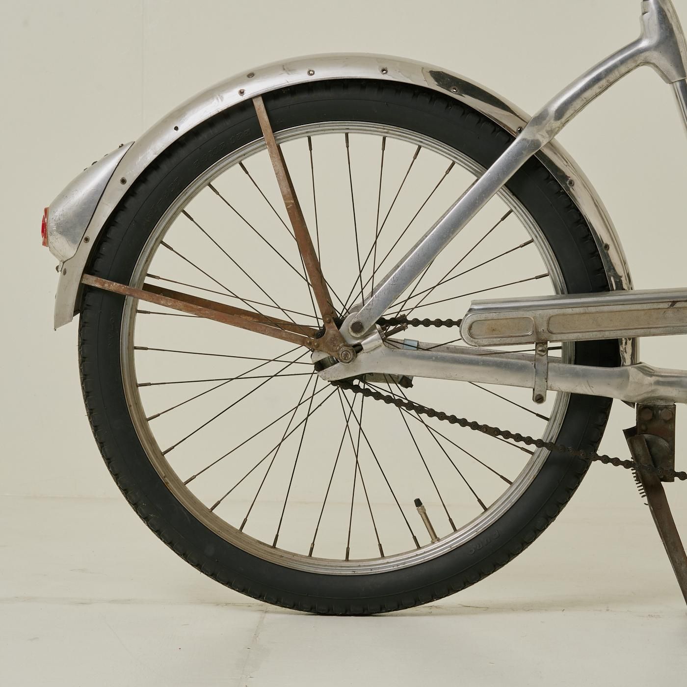 【銀製・希少】1950~60's NEWMAN ニューマン 矢羽 回転繰り出し MONARK - SILVER KING - POINT NO.39｜東京｜五反田｜真鍮照明