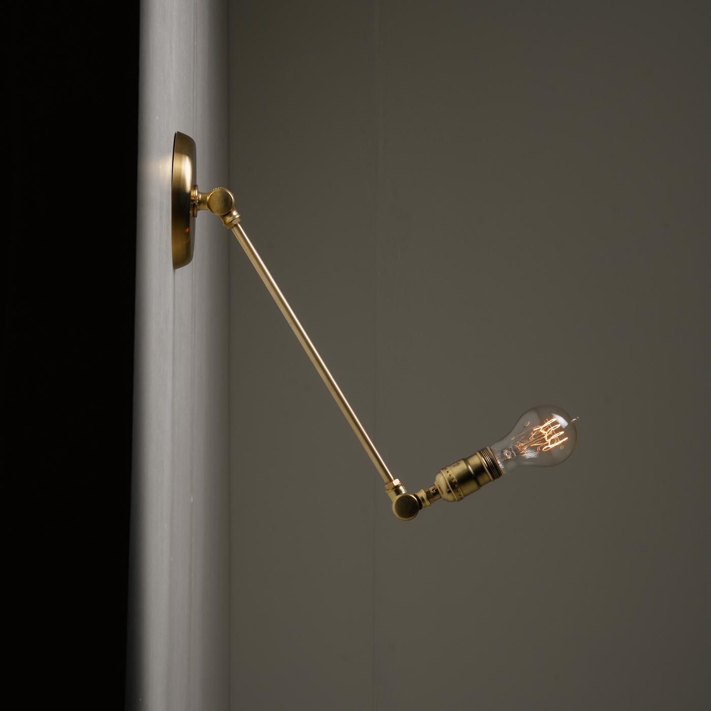 POINT NO.39のオリジナル真鍮ライト2灯 OBL039 2 BULBS BRACKET LAMP - POINT NO.39｜東京｜五反田