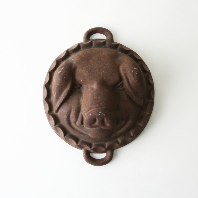PIG FACE HEAD CHEESE MOLD <br> ơ ڤδ 