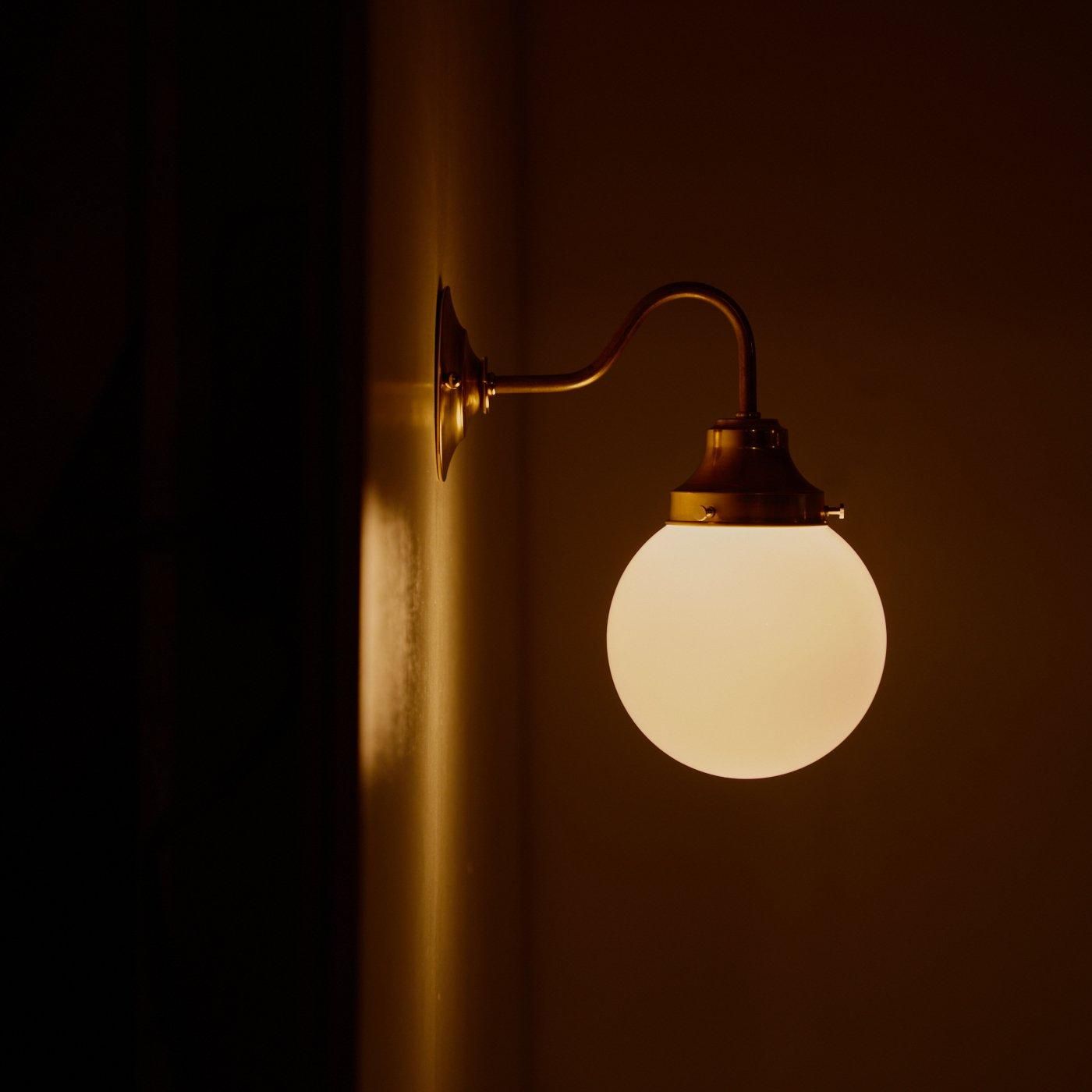 OBL033-WH GLASS SHADE BRACKET LAMP - POINT NO.39|東京 OBL033-WH GLASS SHADE BRACKET LAMP - POINT NO.39|東京