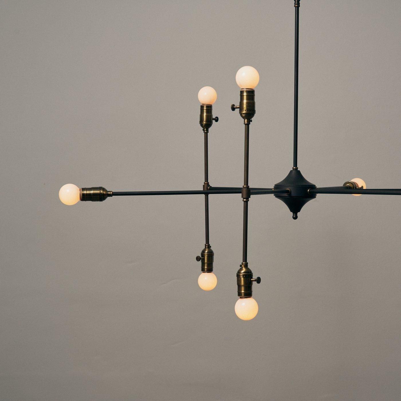 OCH030 9 BULBS CHANDELIER - POINT NO.39｜東京｜五反田｜真鍮照明