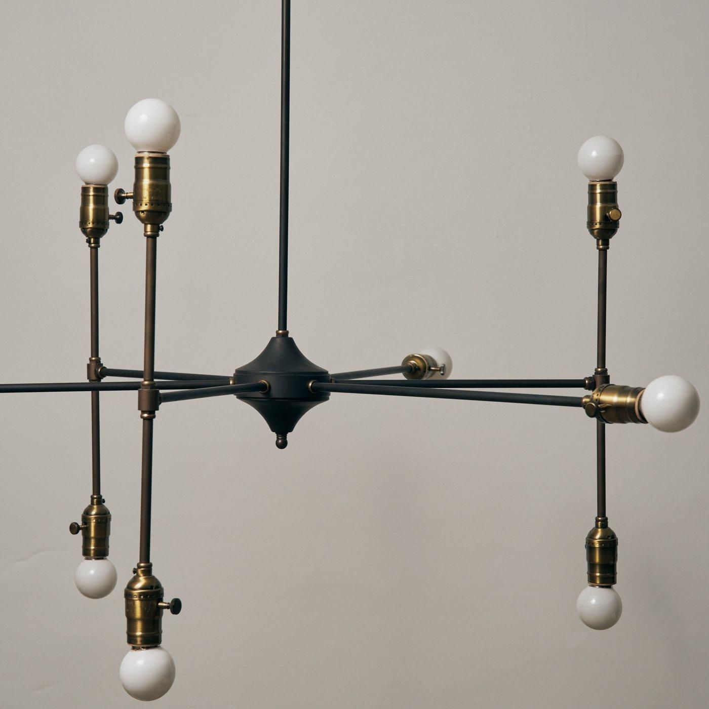 OCH030 9 BULBS CHANDELIER - POINT NO.39｜東京｜五反田｜真鍮照明