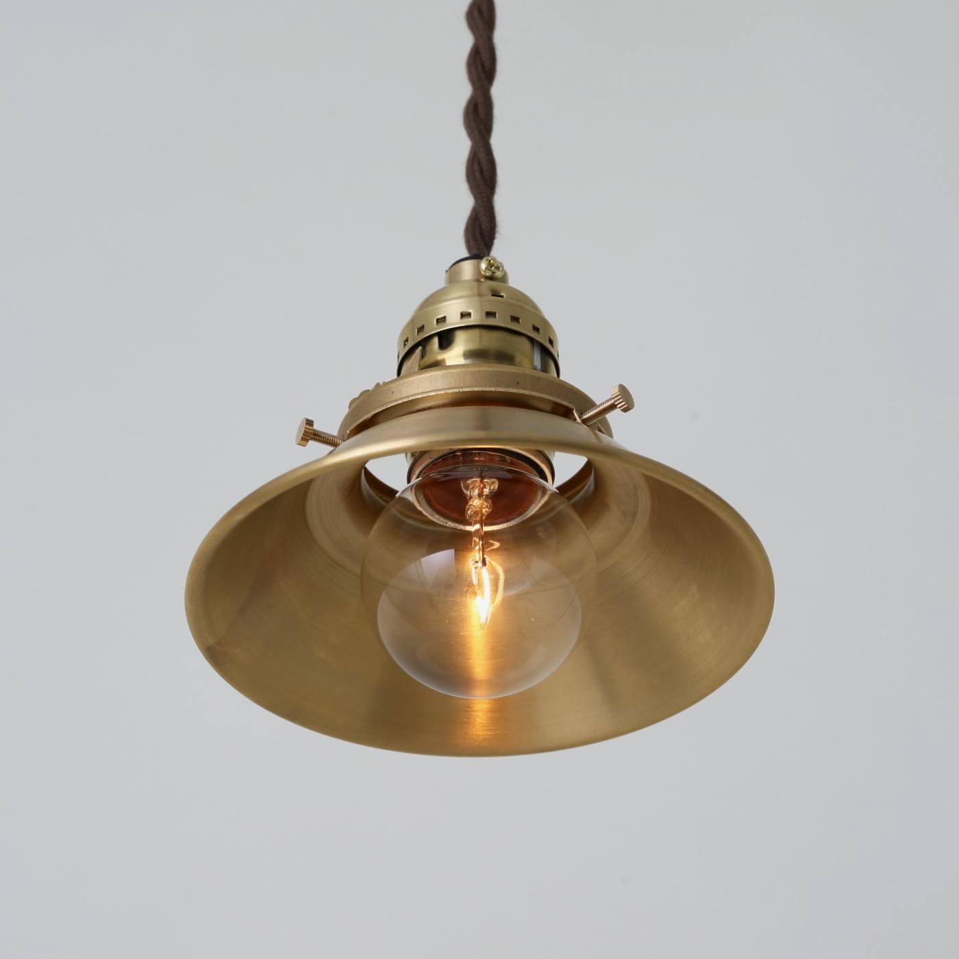 OPL086 METAL PENDANT LIGHT - BRASS - POINT NO.39｜五反田｜真鍮照明
