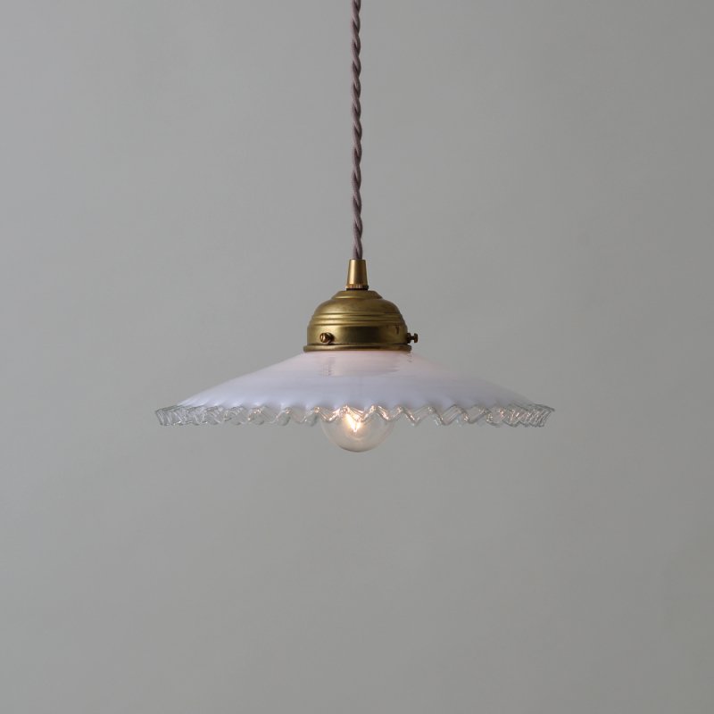 <img class='new_mark_img1' src='https://img.shop-pro.jp/img/new/icons14.gif' style='border:none;display:inline;margin:0px;padding:0px;width:auto;' />VINTAGE  GLASS SHADE PENDANT <br> ơ 饹 ڥ