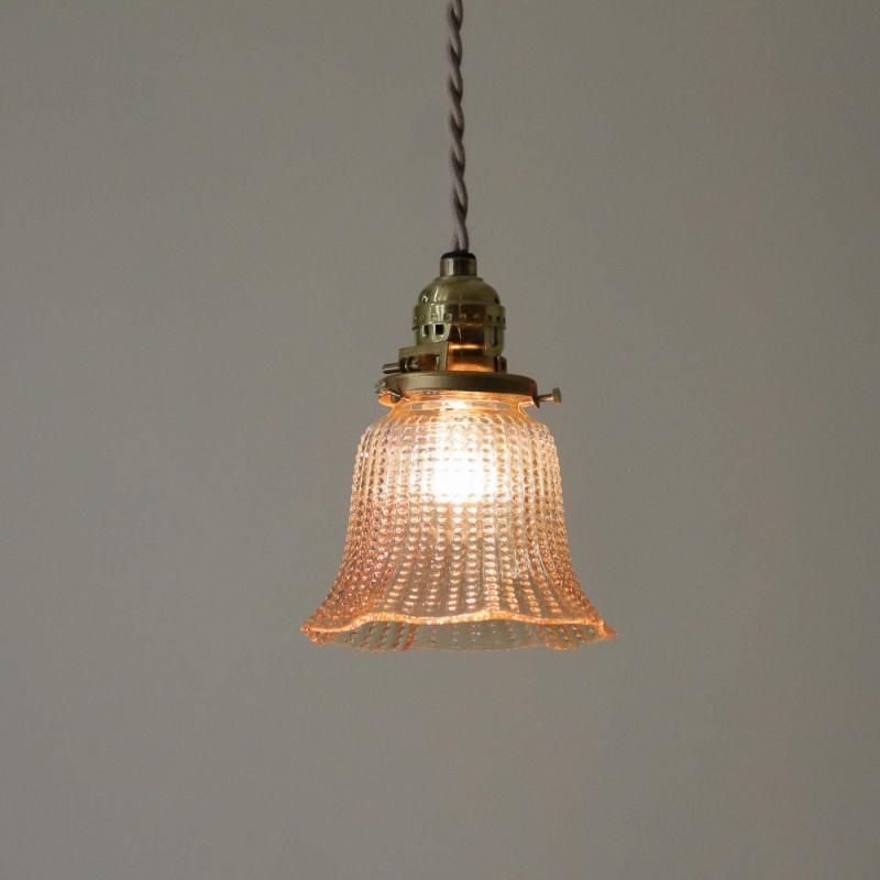 <img class='new_mark_img1' src='https://img.shop-pro.jp/img/new/icons14.gif' style='border:none;display:inline;margin:0px;padding:0px;width:auto;' />VINTAGE  GLASS SHADE PENDANT <br> ơ 饹 ڥ