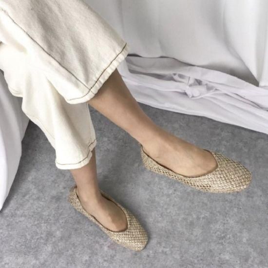 シューズ メッシュパンプス フラット シューズ メッシュパンプス フラット