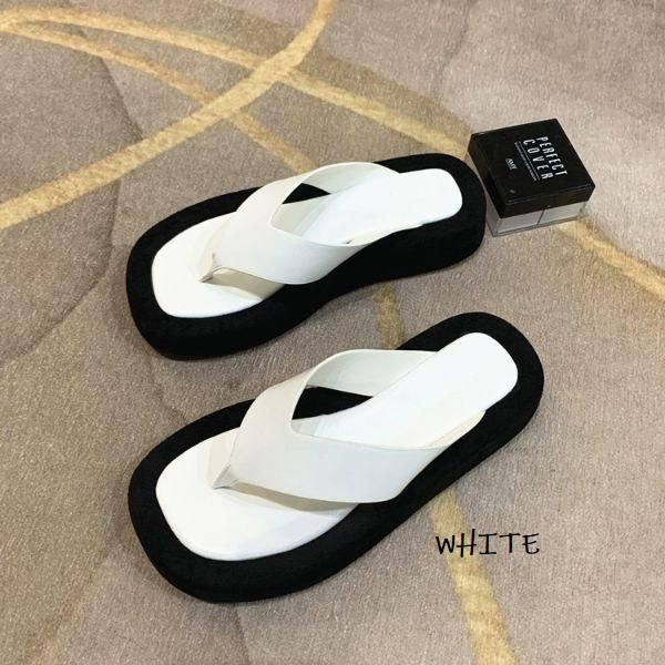 サンダル ネットレッド スリッパタイプ 大サイズ 1528 バイカラー 厚底 ビーチサンダル スリッパ ネットレッド