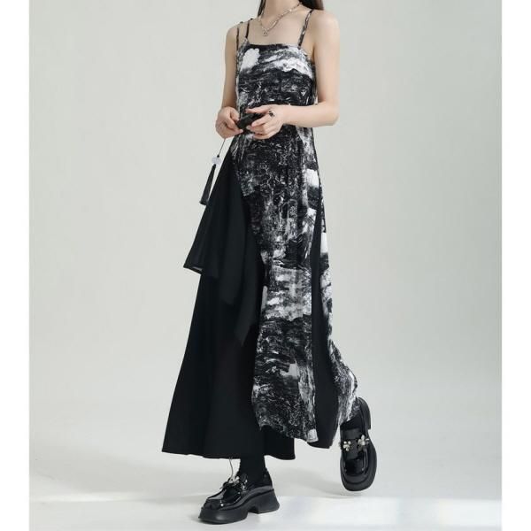 美品✴︎CYCLAS　シクラス　アシンメトリー　ロングワンピース　フレア　36 美品✴︎CYCLAS シクラス アシンメトリー ロングワンピース