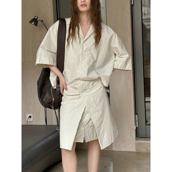 primordial is primitive シャツワンピース primordial is primitive シャツワンピース primordial is primitive