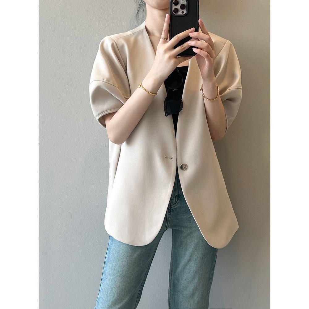 ジャケット パフスリーブ | カジュアル スーツ - orubia