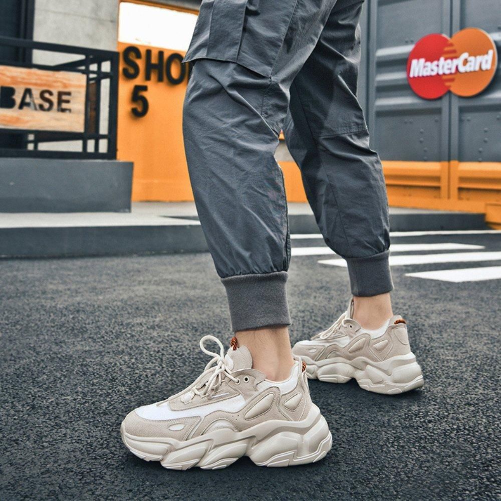 スニーカー 厚底 ダッドシューズ 軽い はきやすい ボリュームソール