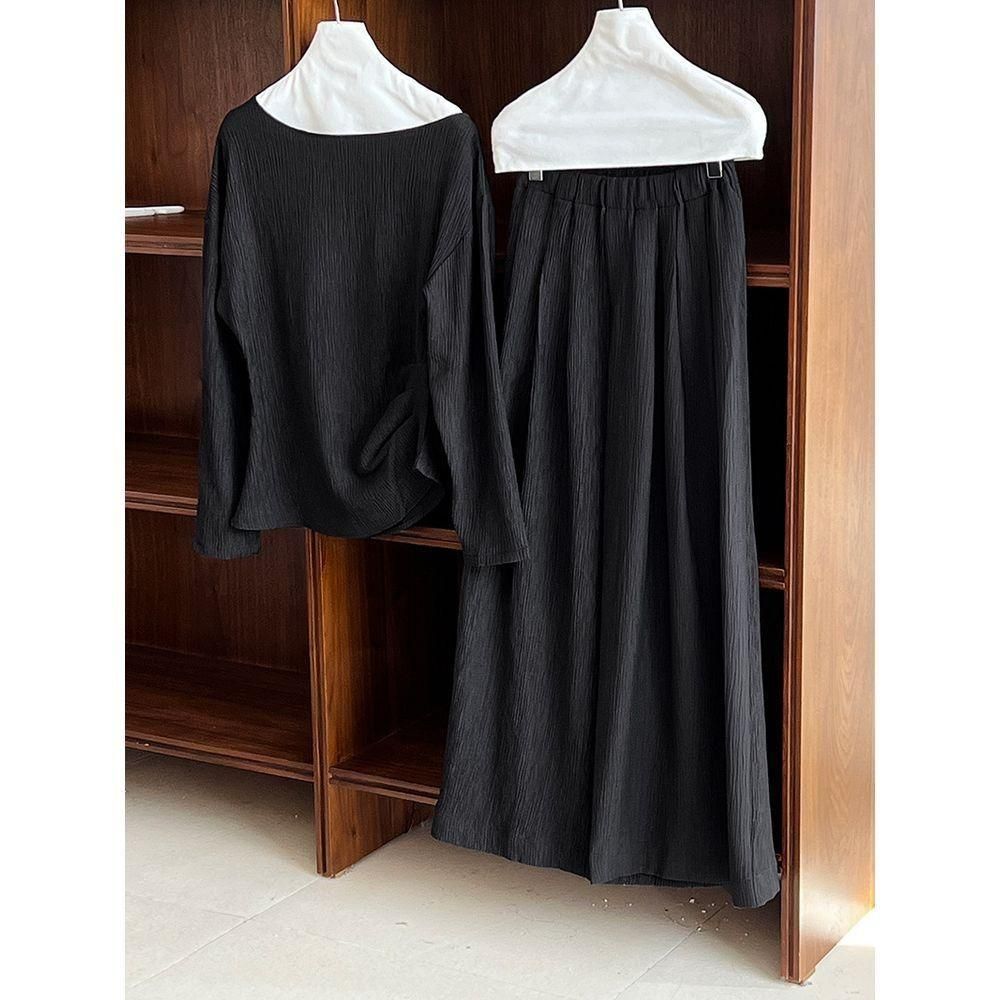 セットアップ ツーピース カットソー トップス ワイドパンツ