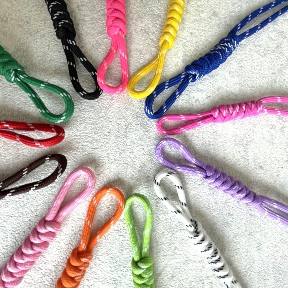 バッグ チャーム ストラップ ロープ 組紐 カラフル チャーム 韓国