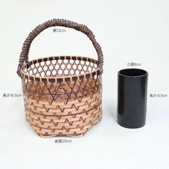 沖縄 竹籠 ばーき - 小物入れ 沖縄 竹籠 ばーき - 小物入れ