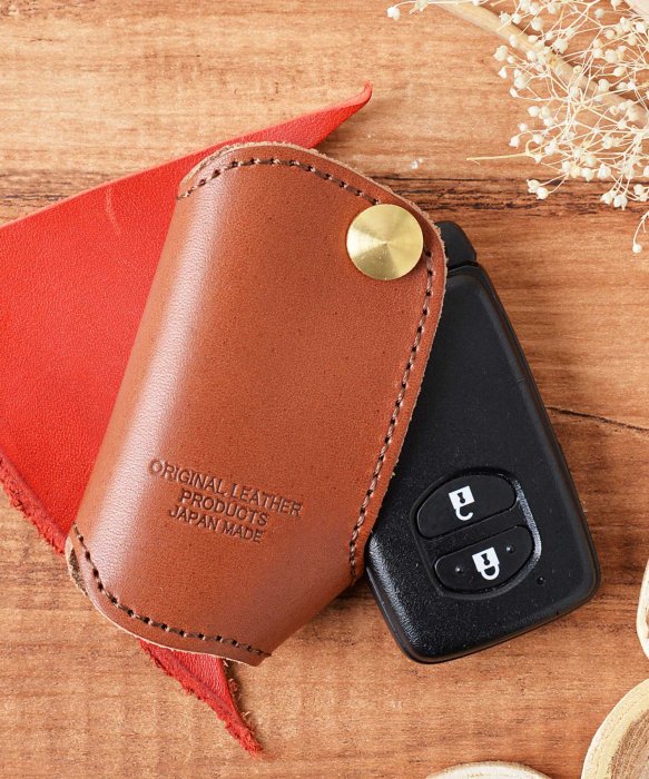 TOCHIGI LEATHER＞シャフト スマートキーケース 栃木レザー 本革＜MADE IN JAPAN＞ -  Add+（アッドプラス）何気ない日常にも身に着けたくなる商品をご提案