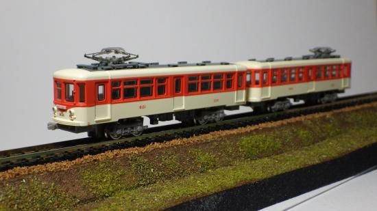 モデモ 【2両SET】 江ノ島電鉄600形「2灯型」“赤電塗装” (2輌