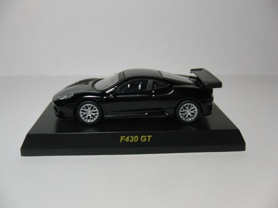K　フェラーリ　F430　GT　黒 - ル・プティ・モンド　　小さな世界へようこそ！（ジオラマ・ミニカー・鉄道模型の専門店）