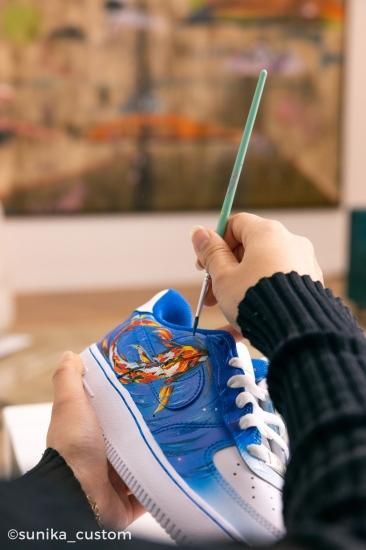 h.NAOTOxPlasticTreeコラボ ペイント加工ジャケット レア SPORTS JACKET:JW03 | 天神ワークス