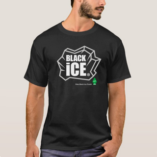 【Tシャツ】</br>リトル・ツリー BLACK iCE LOGO </br>LT-KP-TS-03BK ブラック