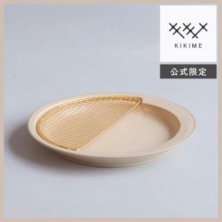 amime プレート 半月 純金網 / ベージュ