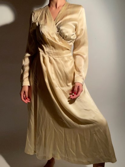 INES DE LA FRESSANGE × UNIQLO 100% Silk Dress - PARADOXWOMEN
