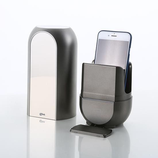 Amazon.co.jp: 【スマホ除菌器 ウィルス対策 】 LINK UV + オゾン スマホ 除菌器 UV除菌ケース [ 360度 99.9%除菌  ダブル除菌 UV-C/オゾン マルチ除菌 6分30秒 しっかり除菌 マスク除菌 ウェアラブルデバイス 除菌 除菌ボックス ケース 収納式 しっかり除菌  なんでも除菌 