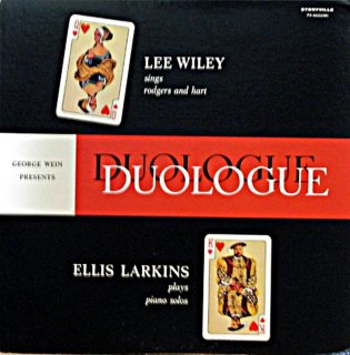 DUOLOGUE LEE WILEY SINGS RODGERS AND HART