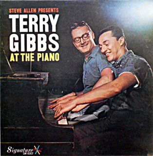 TERRY GIBBS AT THE PIANO
