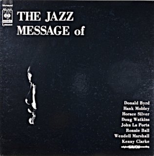 HANK MOBLEY THE JAZZ MESSAG OF