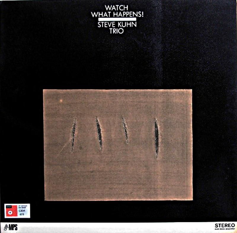 レコード] WATCH WHAT HAPPENS STEVE KUHN LP Steve Kuhn Trio – Watch