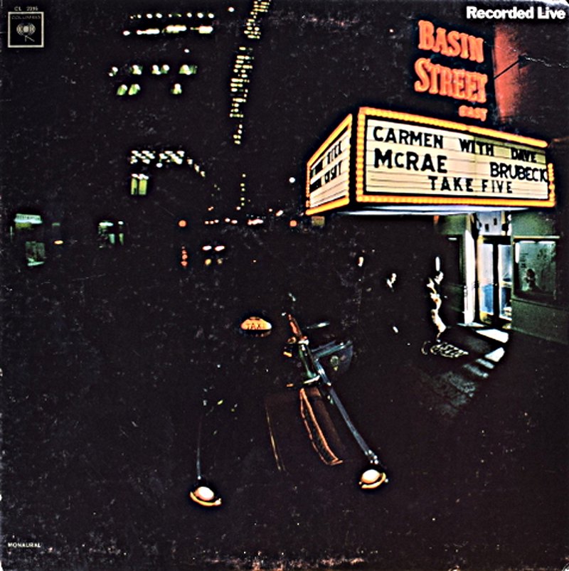 CARMEN McRAE TAKE FIVE -DAVE BRUBECK Original盤 - JAZZCAT-RECORD