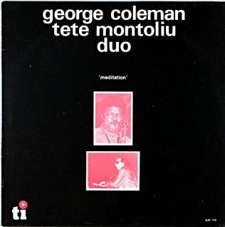 GEORGE COLEMAN TETE MONTOLIU DUO MEDITATION! Holland