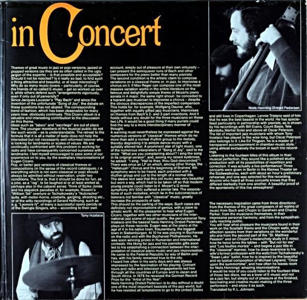 EUGEN CICERO IN CONCERT 2枚組 German盤 - JAZZCAT-RECORD EUGEN CICERO IN CONCERT 2枚組 German盤 - JAZZCAT-RECORD