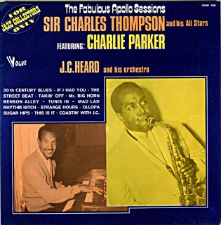 THE FABULOUS APOLLOSESSIONS SIR CHARLES THOMPSON French盤