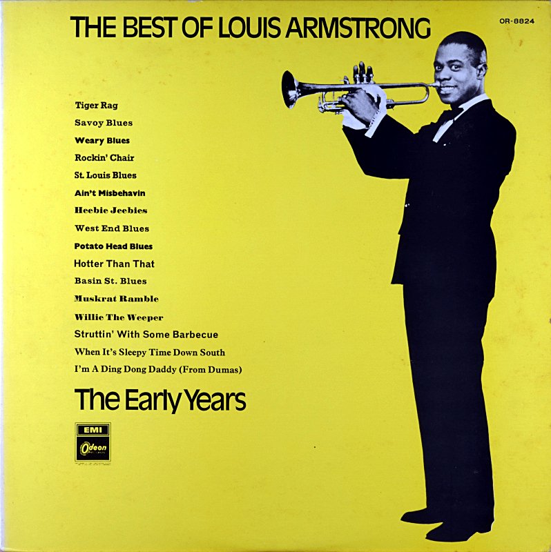 THE BEST OF LOUIS ARMSTRONG - JAZZCAT-RECORD