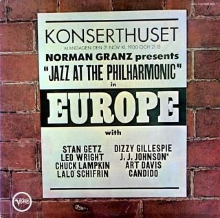 STAN GETZ KONSERTHUSET JAZZ AT THE PHILHARMONIC IN EUROPE German