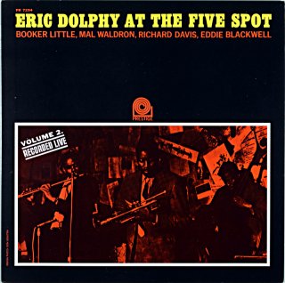 ERIC DOLPHY AT THE FIVE SPOT VOL.2